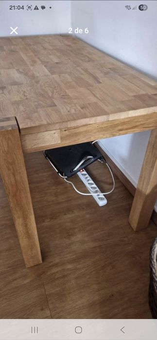 Mesa de cozinha e 4 cadeiras