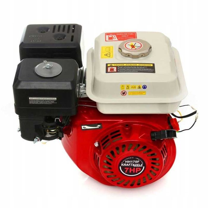 Silnik Spalinowy 7KM 3,6l Wałek Zagęszczarki 20MM 3000rpm