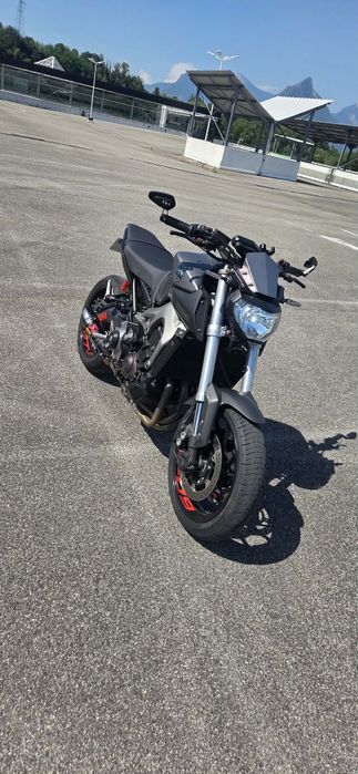 Moto com matricula francesa