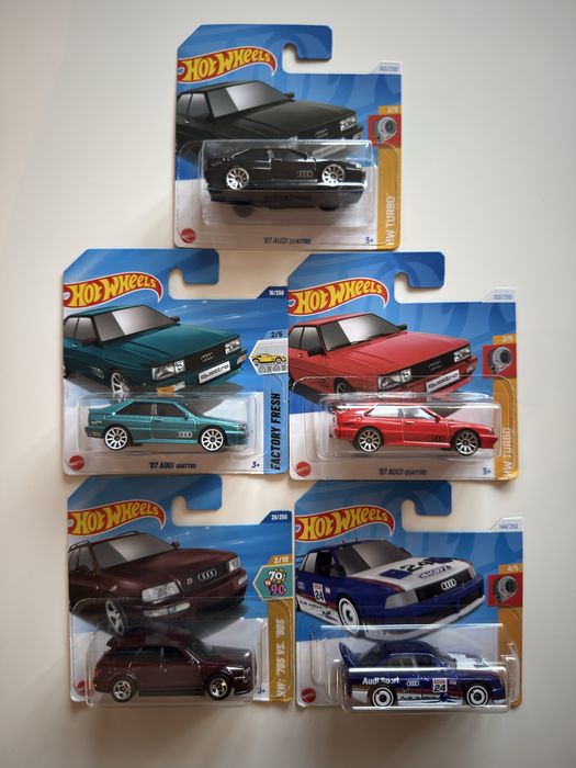 Hot Wheels Audi 5szt