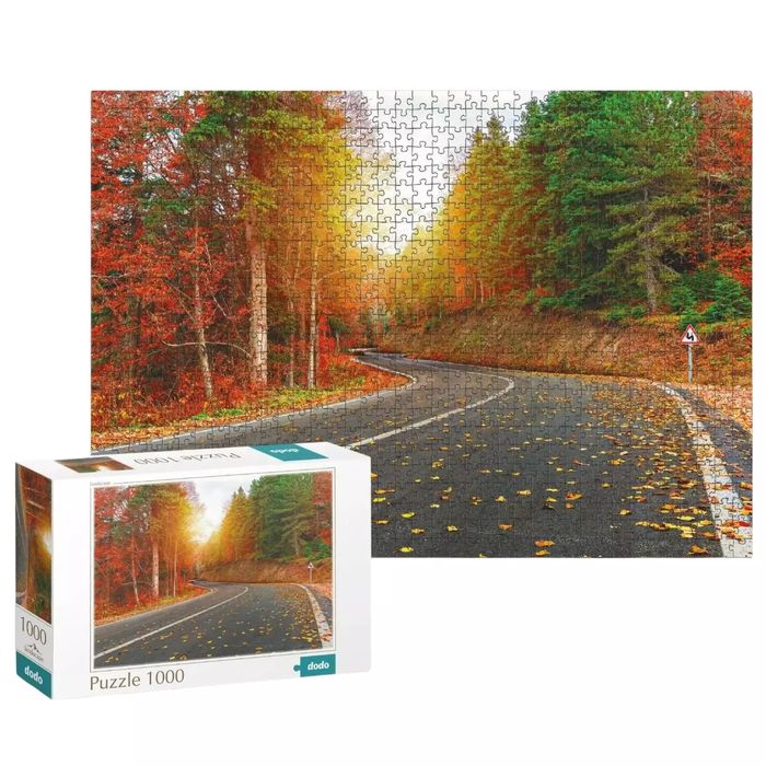 Puzzle 1000 elementów. Jesienny las. Turcja. Dodo