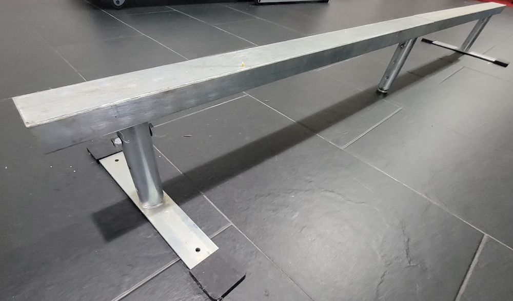 Skate-rampa de treino