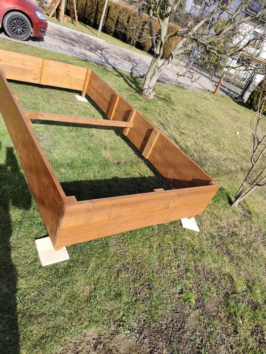 Skrzynie na warzywa 100 cm x200 cm x 50 cm wysokie