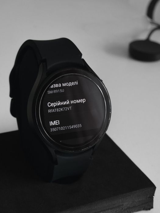 Смарт-годинник Samsung Galaxy Watch 5 44mm / LTE / SM-R915U / Black