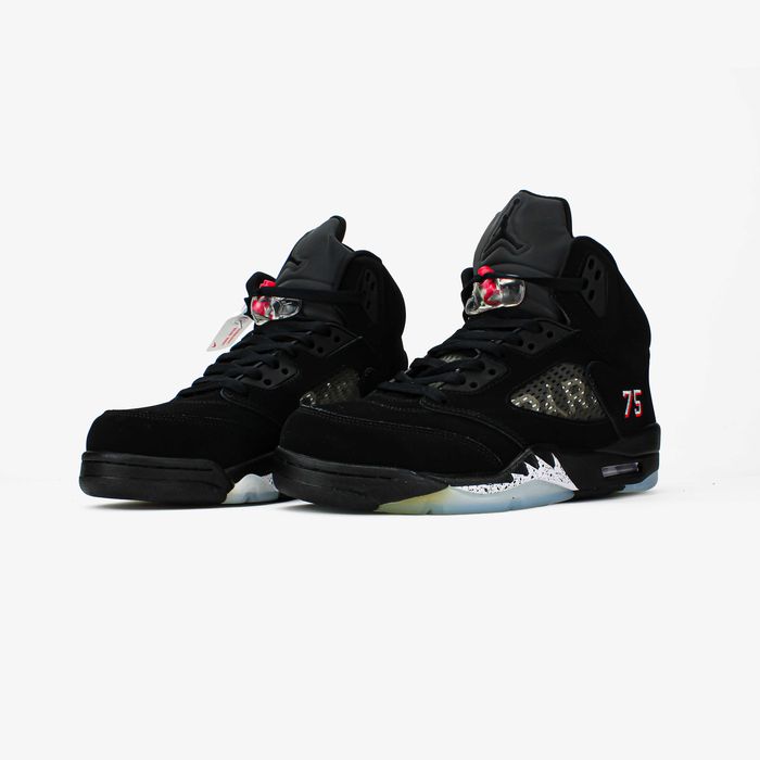 ! РОЗПРОДАЖ ! Nike Air Jordan 5 x PSG Blue White Black 41 42 43 44 45