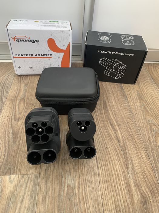 Перехідник швидка зарядка Tesla CCS2 300A