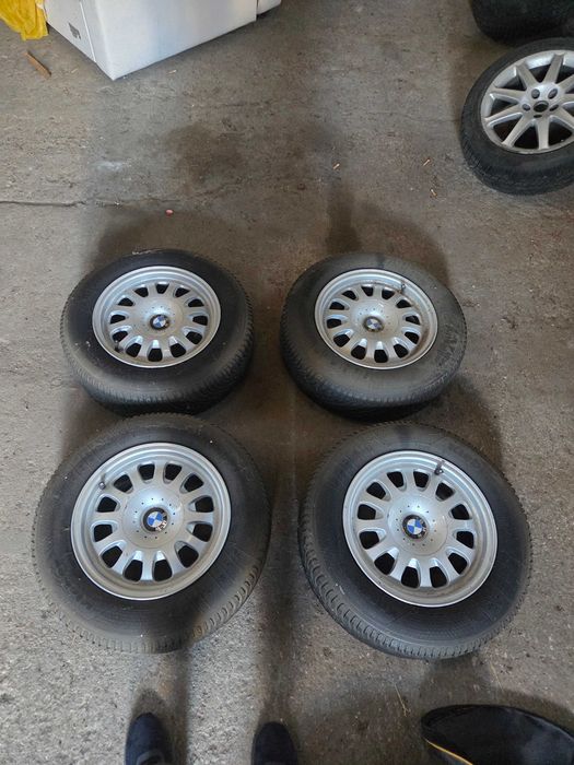 Felgi z oponami zimowymi BMW e39 205/65/r15
