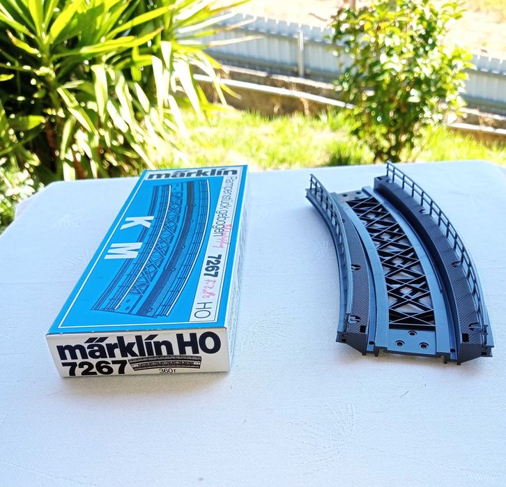 MARKLIN 7267, Ponte em curva NOVO