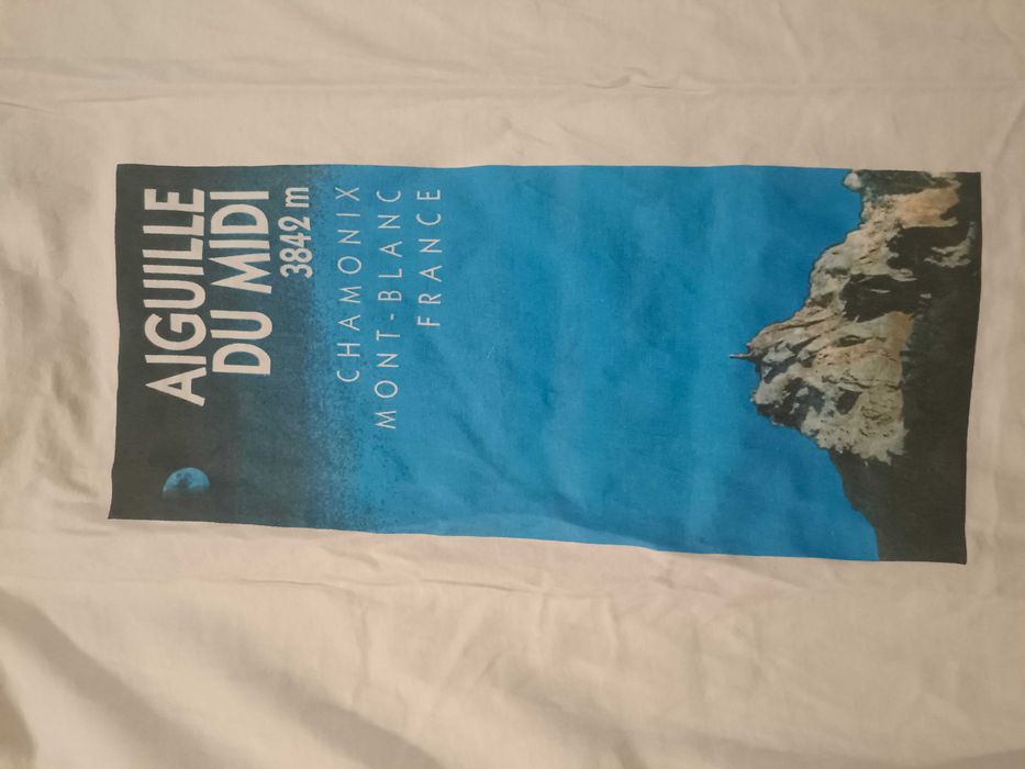 Koszulka biała rozmiar M Alpy