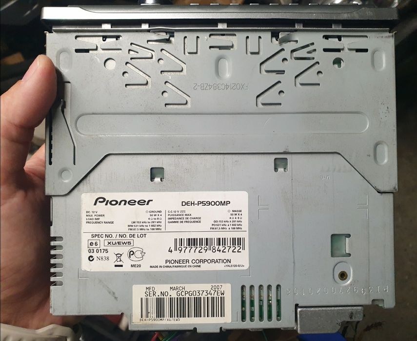 Автомагнітола Pioneer DEH-P5900MP Оригінал Aux!