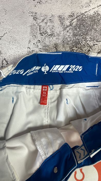 Робочі штани engelbert strauss cordura біло-сірі для малярів motion 2020 нові 56 розмір XL