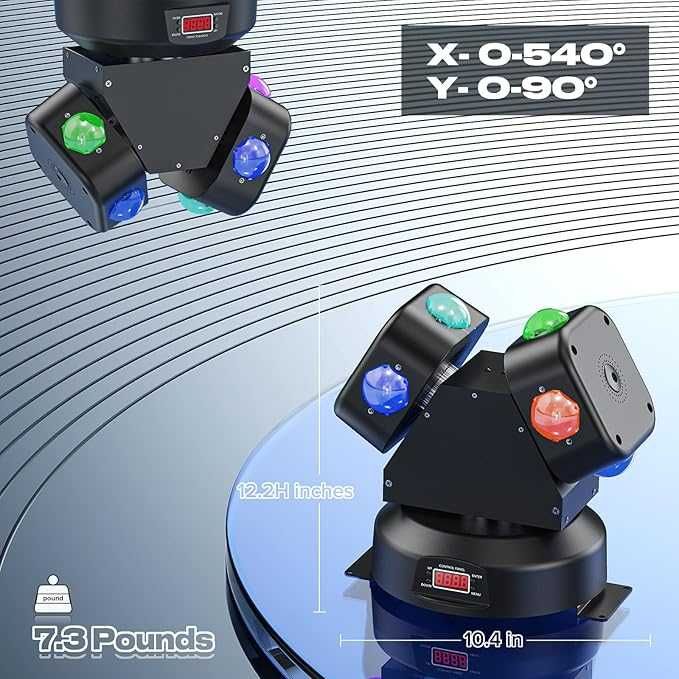 Światło sceniczne LED 120 W