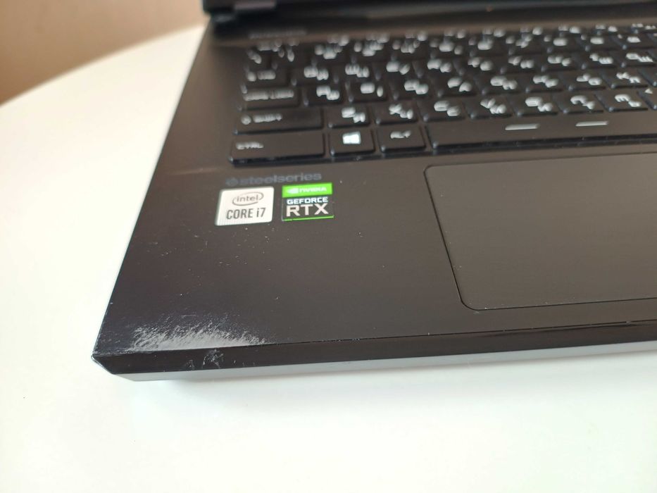 MSI GE66 Raider 10UG i7-10750H 32Gb nVIDIA RTX3070 8gb SSD1Tb 240Hz