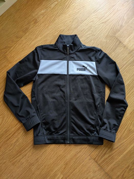 Casaco fato treino Puma preto e branco 13/14A