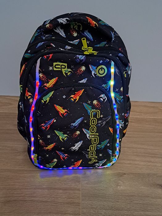 Plecak led coolpack świecący