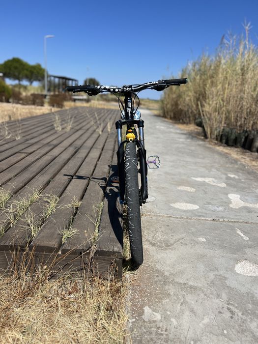 Bicicleta (com muitos extras)