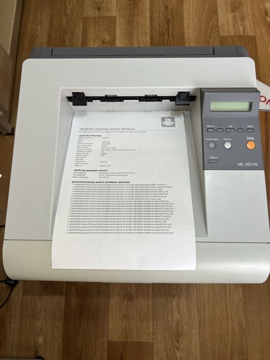 Лазерний принтер Samsung ML-3051N лазерна печать