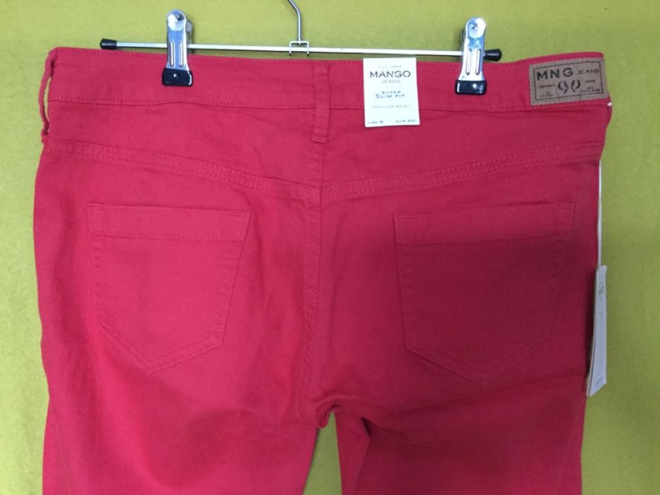 Spodnie Mango super slim 40