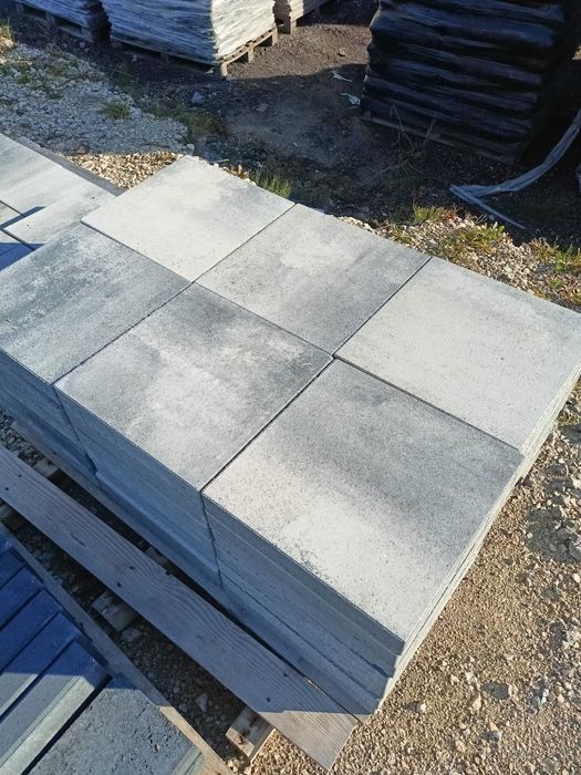 Kostka brukowa obrzeże ażur uszkodzone 2 gatunek powybrakowane