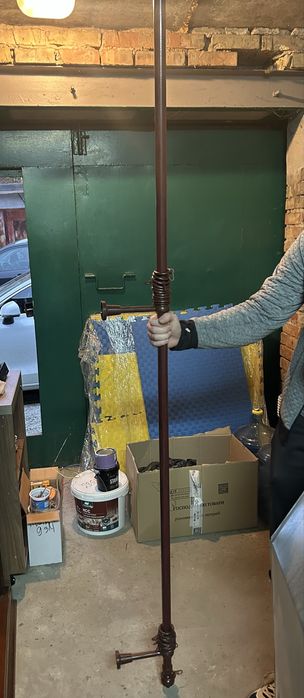 Карнизи коричневі Fornax 250 см