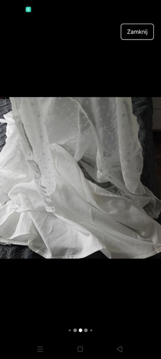 Biała sukienka Shein