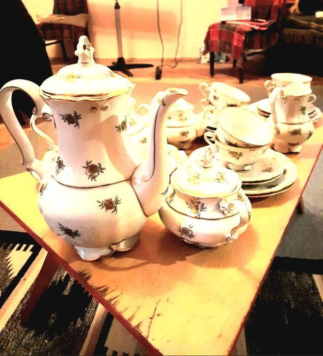 Чайний/кавовий сервіз кістяний фарфор JLMenau 1777 Carmen. Львів.