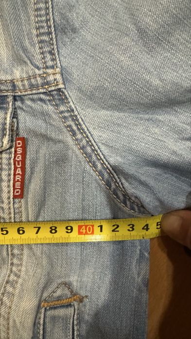 Dsquared джинсовий голубий жакет