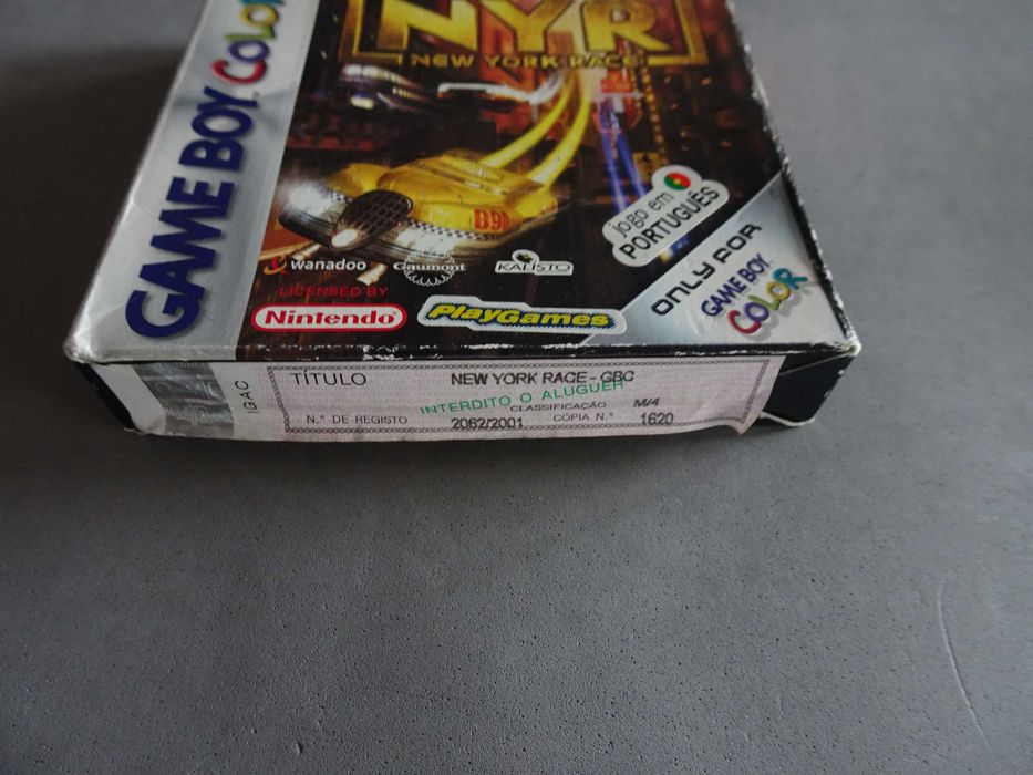 Jogo Game Boy Color - NYR New York Race