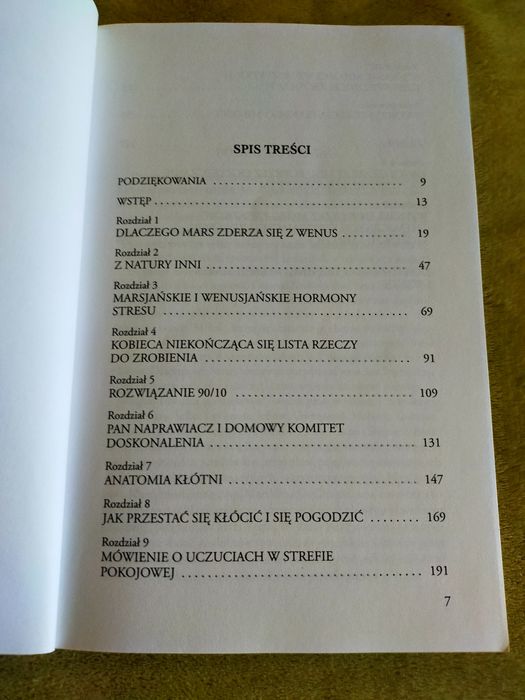 Dlaczego Mars zderza się z Wenus. John Gray.