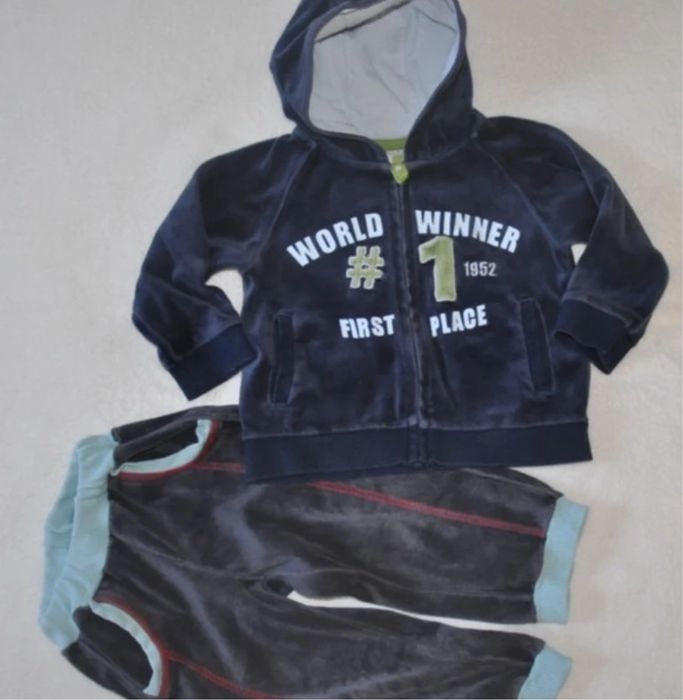 Olbrzymi zestaw paka ubrań dla chłopca 86-92