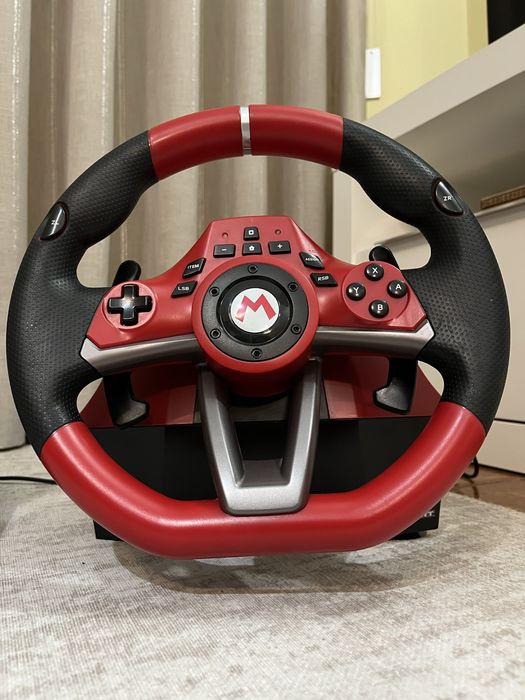 Volante Mario Kart + pedais para Nintendo