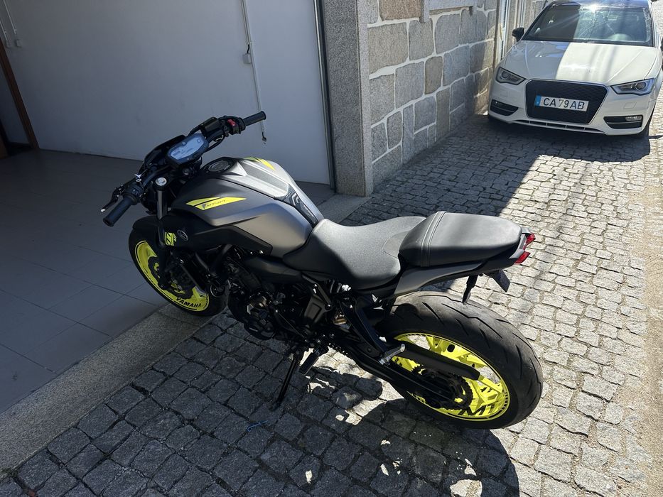 Yamaha MT 07 2018 com 22.000