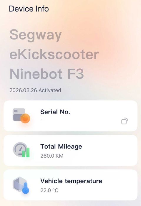 Segway Ninebot F3 Electric Scooter