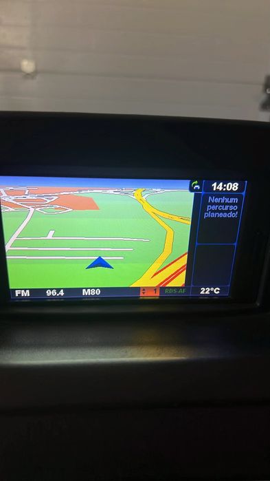 Relógio + Mapas 2026 para Renault Carminat Megane Clio Laguna Scenic Espace Fluence