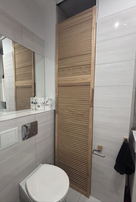Kratka panel ogrodowy drewniany