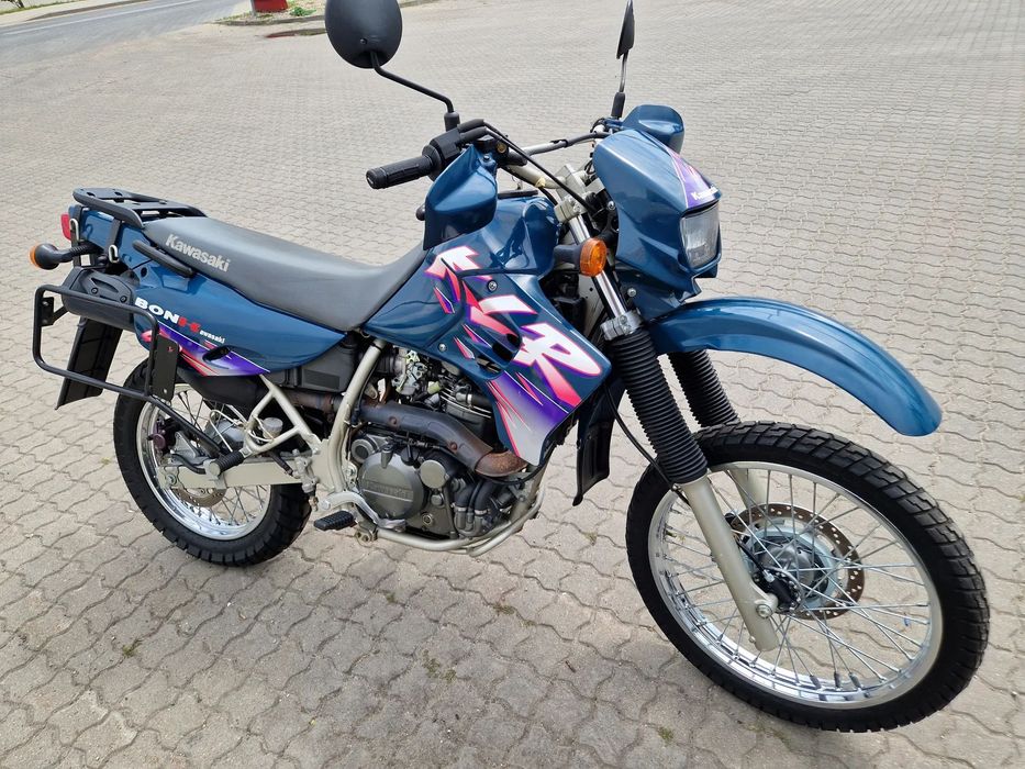 Kawasaki KLR 650 c niemcy 1 wlasc 28.600 km 1995 r KL 650C  klx ładny oryginał