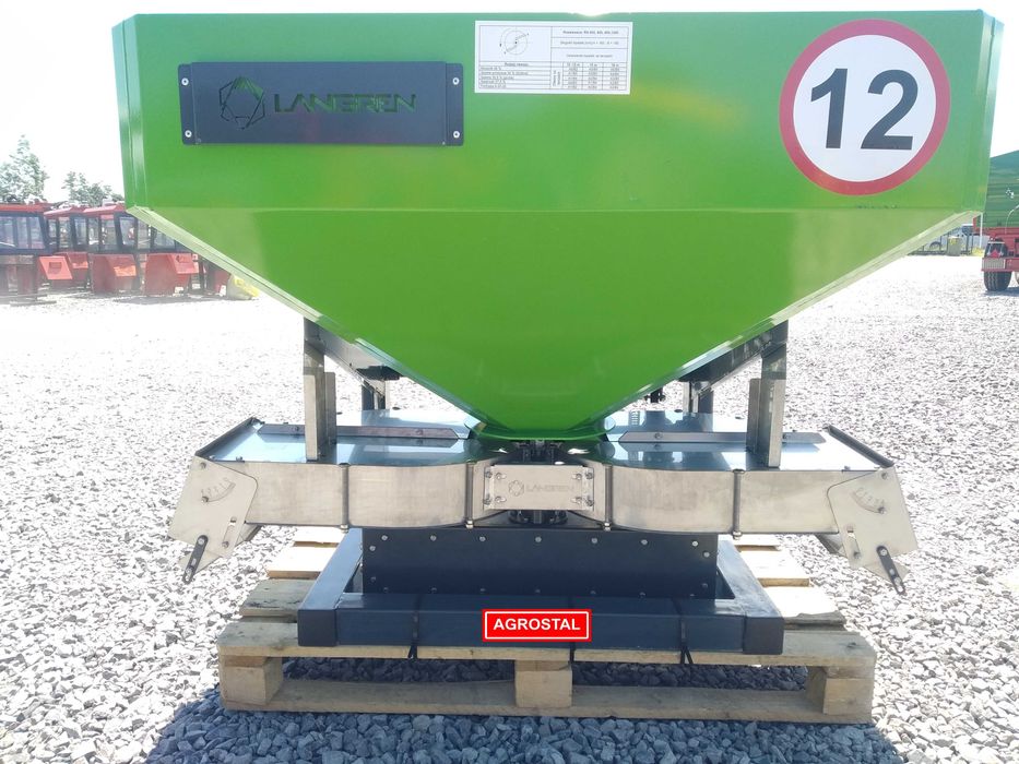 Rozsiewacz sadowniczy Langren RS dwutarczowy plandeka gratis AGROSTAL