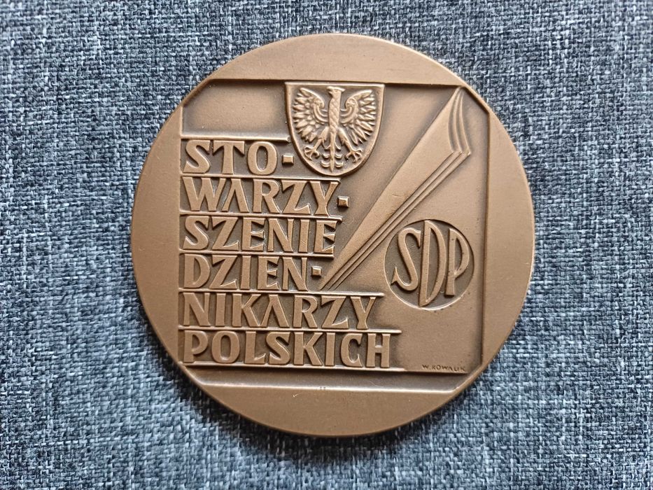 Medal Stowarzyszenie Dziennikarzy Polskich - 1 szt.