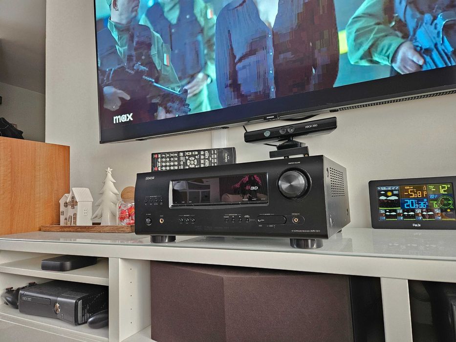 OKZJA Wzmacniacz amplituner kino domowe stereo Denon avr1311 Bluetooth