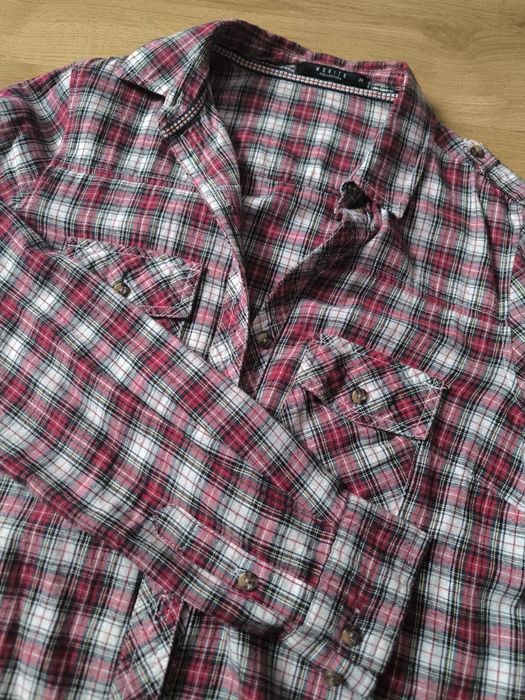 Mohito koszula damska xs s w krate flanelowa