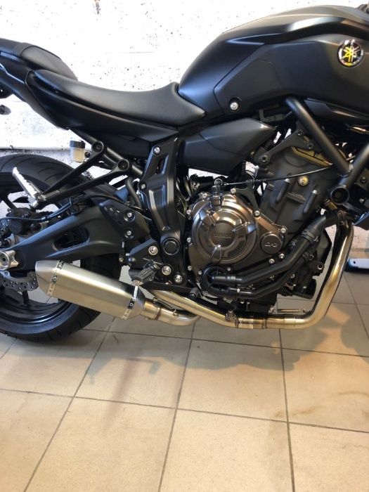 Wydech Tłumik Sportowy Yamaha MT07 XSR700 Komplet Akrapovic SC Project