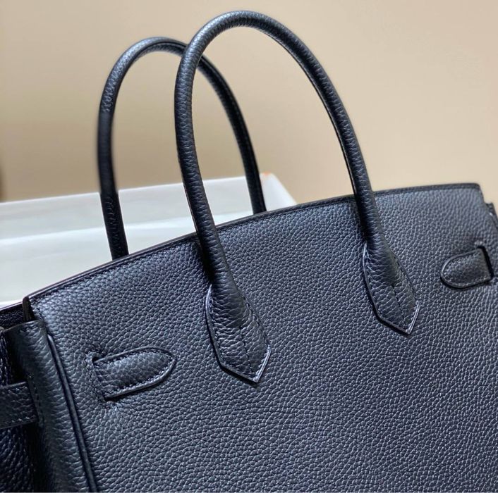 Сумка Hermes Birkin 30cm Срібна фурнітура повний комплект бутика максимальна якість виконання