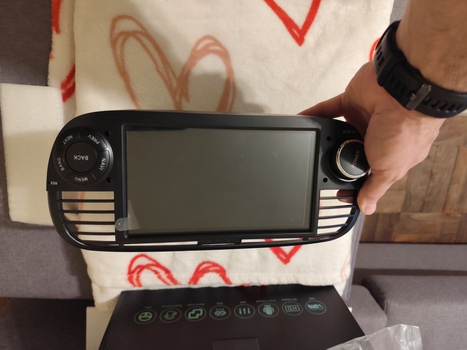 Rádio Android Fiat 500