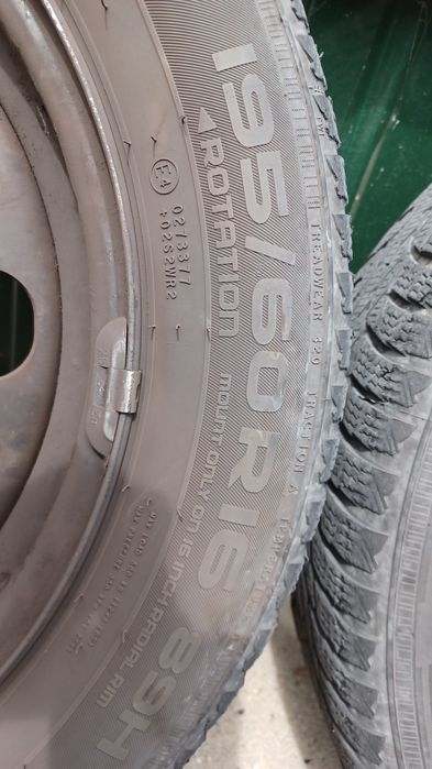 2 jantes de ferro 195/60 R15