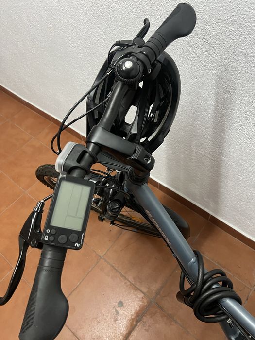 Bicicleta eletrica suspensão total