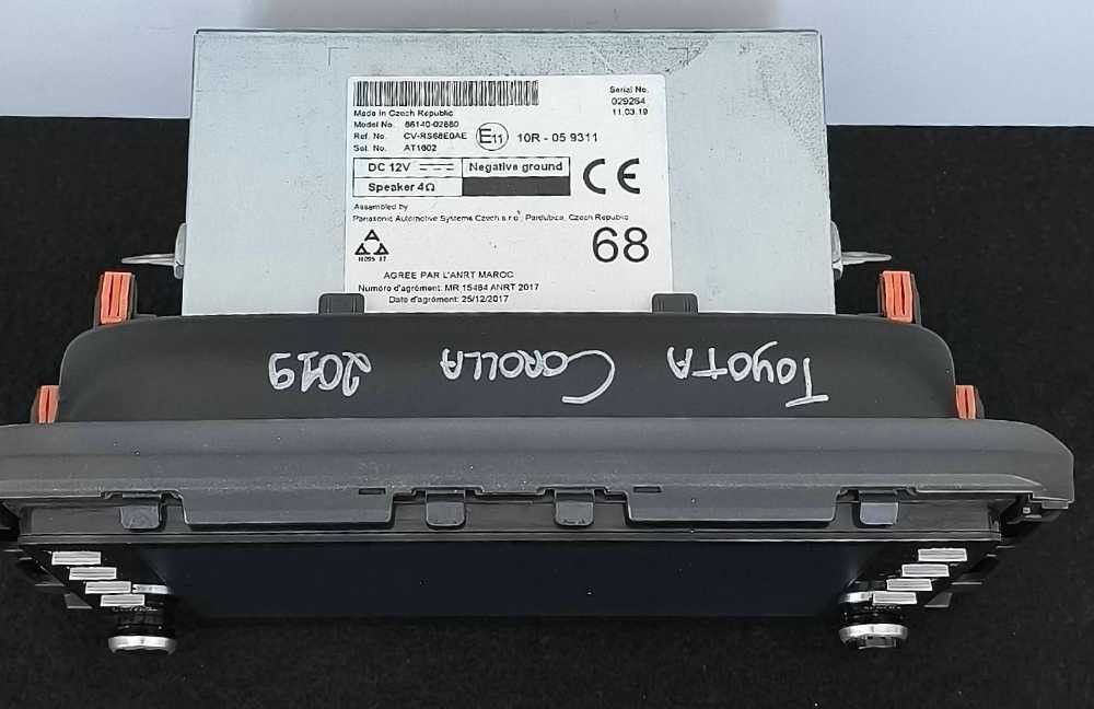 Rádio / Auto Rádio TOYOTA COROLLA Combi (_E21_) ano 2019