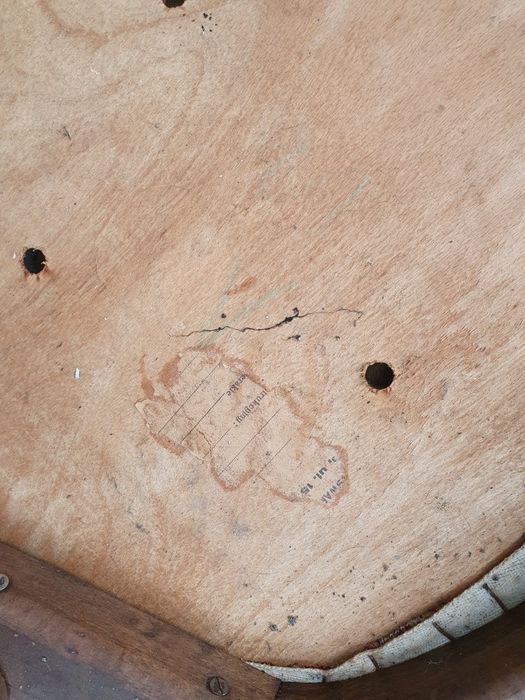 Stołek krzesło drewno fameg Radomsko stare prl buk