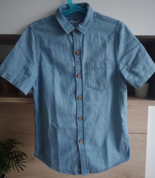 Koszula chłopięca r. 128 jak jeans Primark
