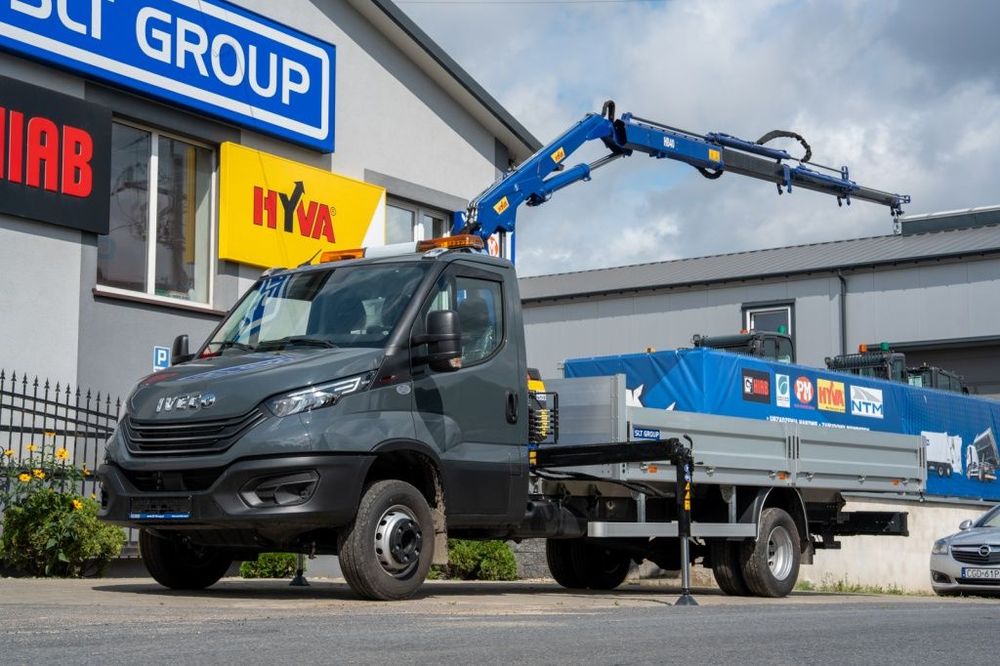 Iveco Daily 70C18  IVECO DAILY 70C18, HDS, HYVA HB 40E3, Skrzyniowy, Budowlanka