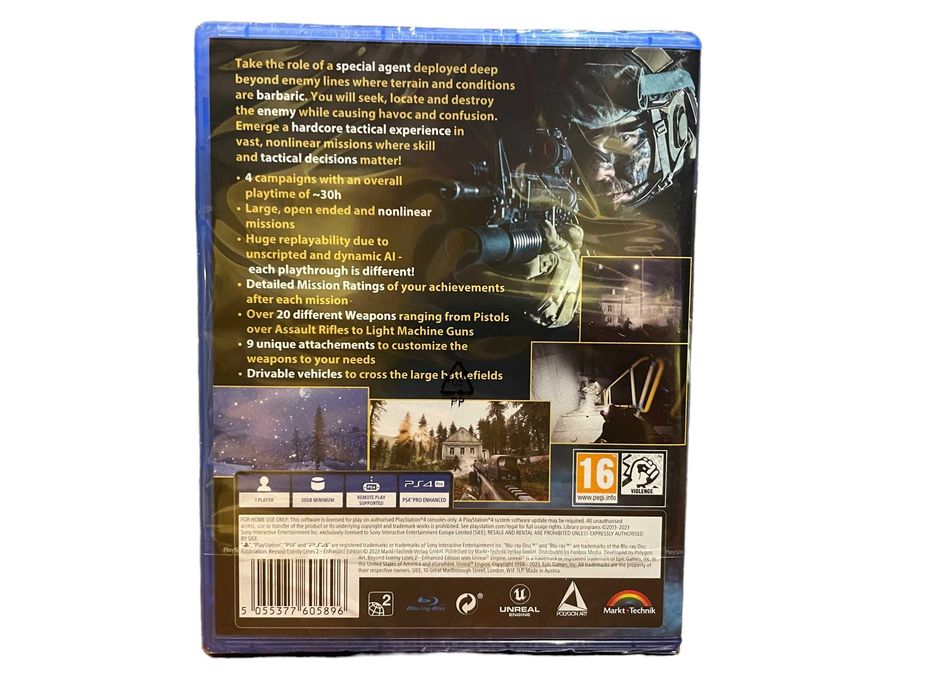 Beyond Enemy Lines 2 Limited PS4 Sklep VIMAGCO.PL Bydgoszcz